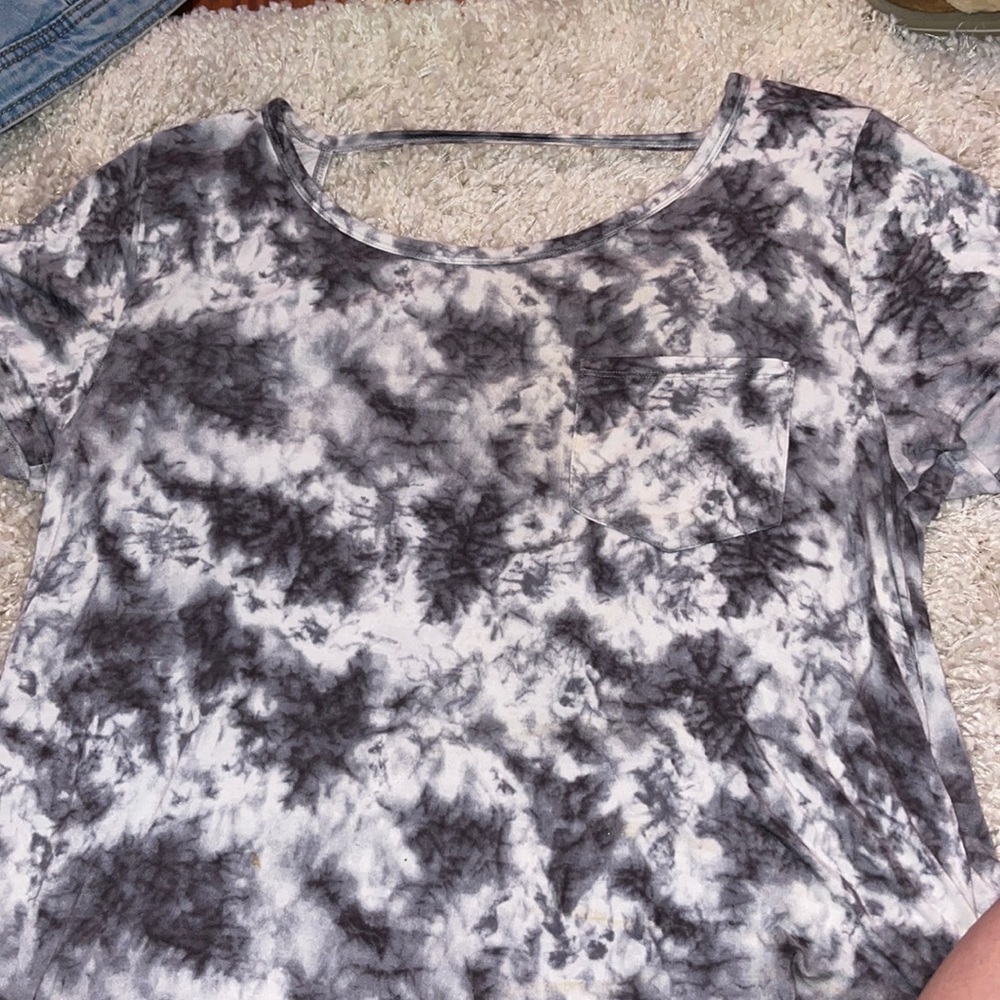 Hollister open back tee